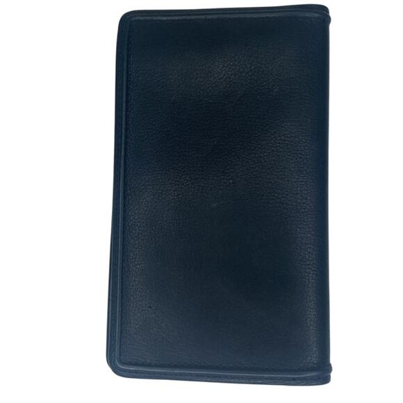 Fossil Black Leather Executive Travel Organizer Wallet - Picture 2 of 10